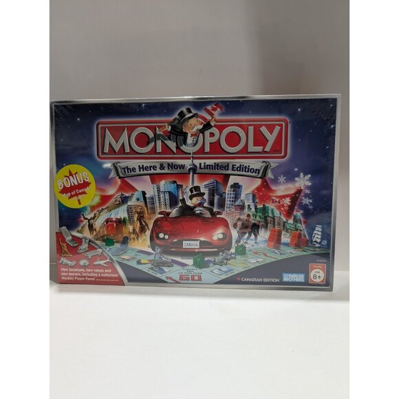 Monopoly Here & Now Canadian Edition FACTORY SEALED - Picture 1 of 2